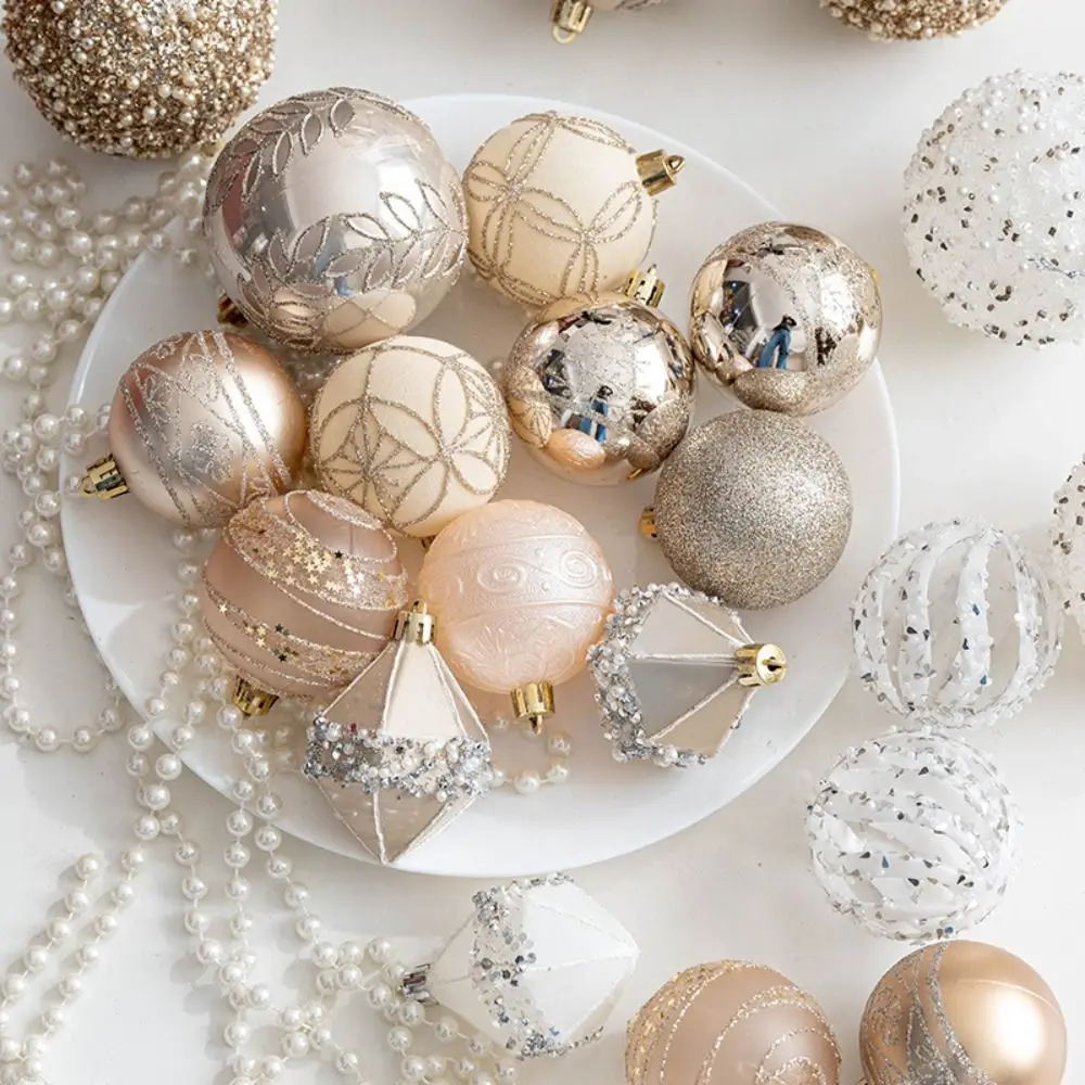 20pcs 6cm Painted Christmas Balls Pendant Plastic Shatterproof Electroplated Hanging Balls Elegant Reusable Xmas Tree Ornaments
20pcs 6cm Painted Christmas Balls Pendant Plastic Shatterproof Electroplated Hanging Balls Elegant Reusable Xmas Tree Ornaments