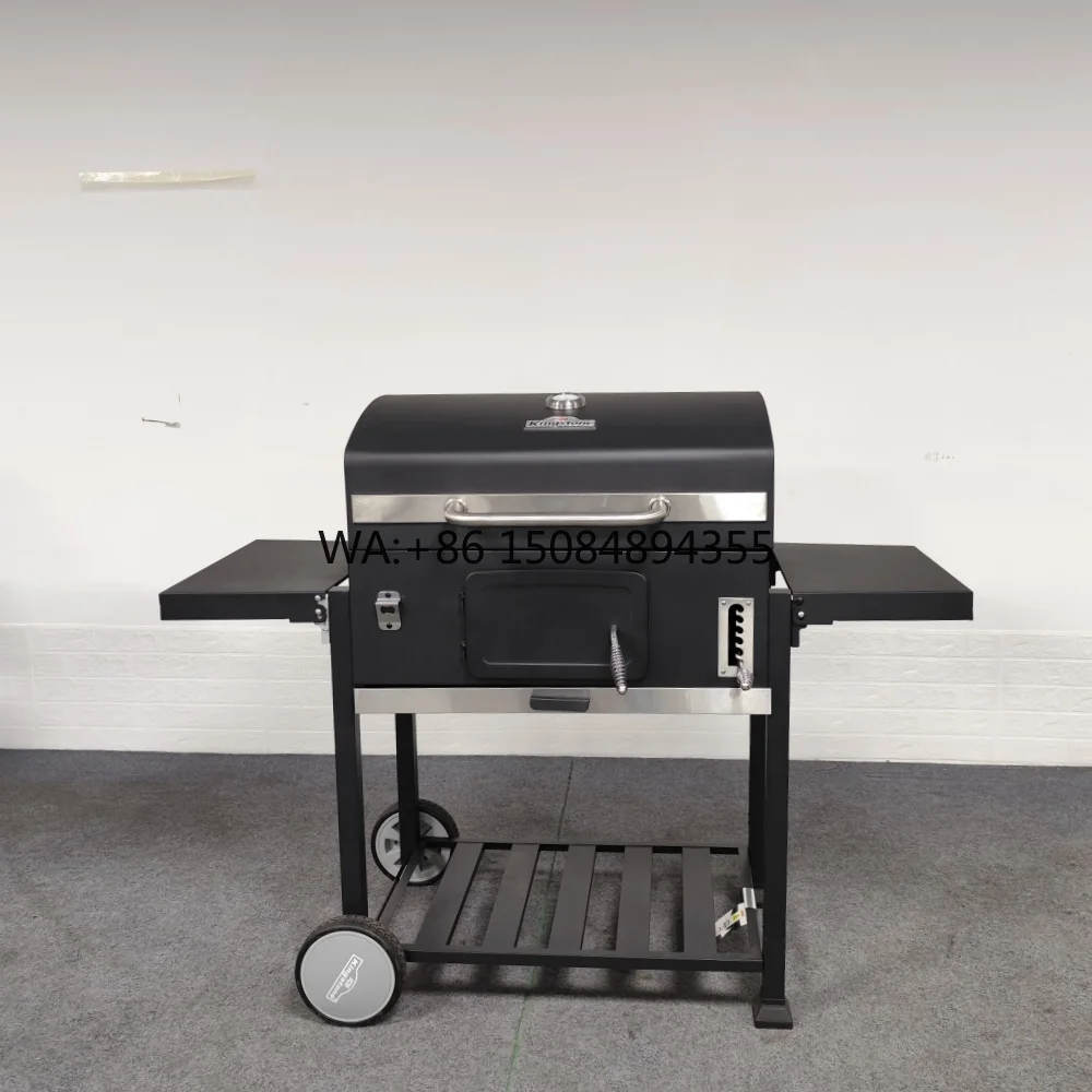Premium Modern Steel Cooking Grid Large Cooking Area Charcoal Grill Trolley with Remote Control Outdoor BBQ
Premium Modern Steel Cooking Grid Large Cooking Area Charcoal Grill Trolley with Remote Control Outdoor BBQ