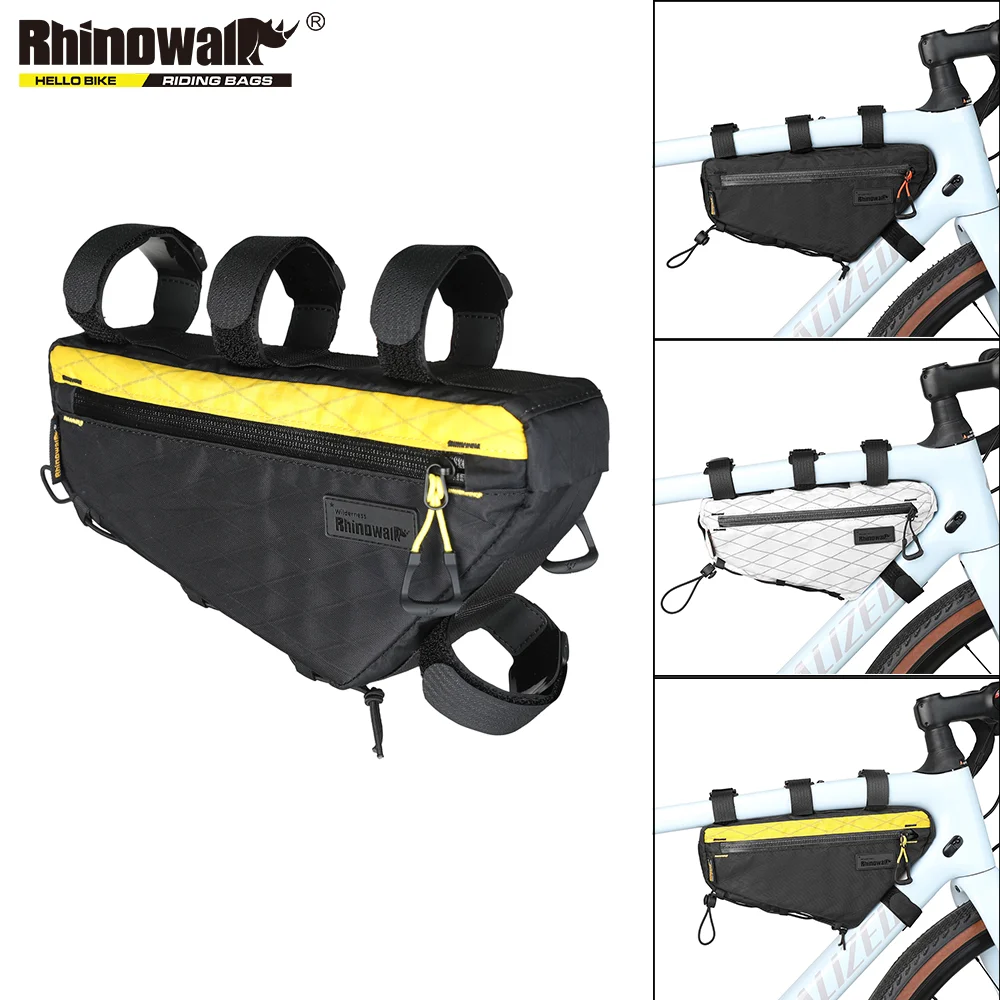Rhinowalk Bicycle Frame Bag 1.7L Bicycle Triangle Bag Bikepacking Cycling Travel Storage Bag Bike Accessories
Rhinowalk Bicycle Frame Bag 1.7L Bicycle Triangle Bag Bikepacking Cycling Travel Storage Bag Bike Accessories