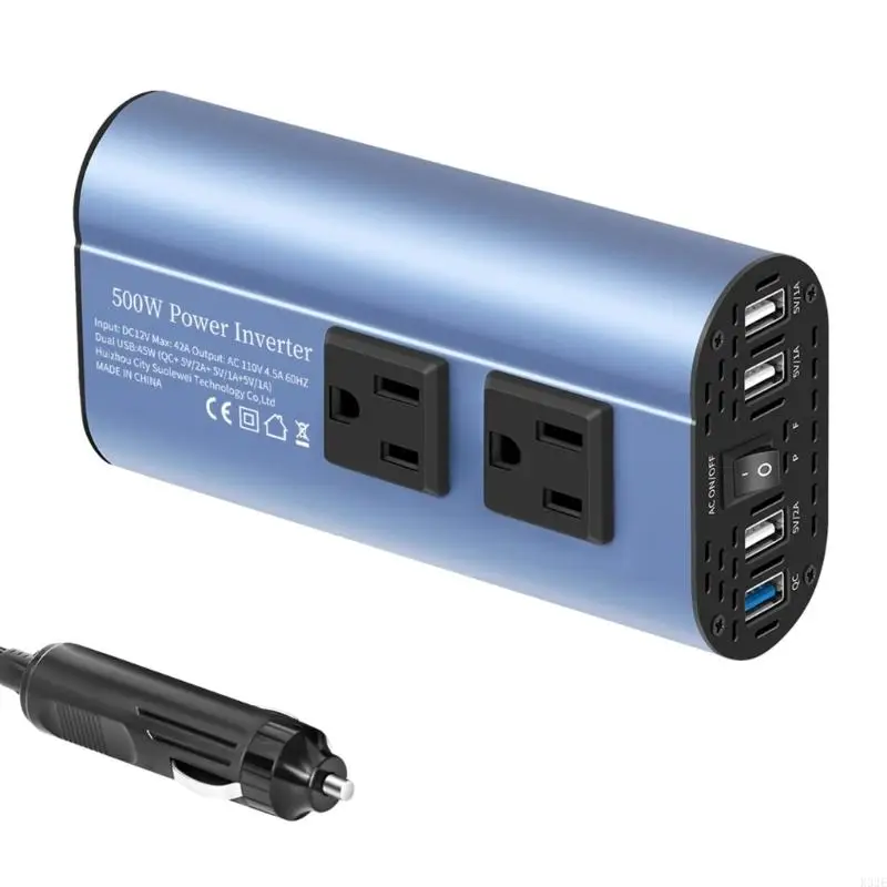 2025 New 300W/500W Vehicle Inverter Power Supply DC12V to AC110V for Efficient Charging
2025 New 300W/500W Vehicle Inverter Power Supply DC12V to AC110V for Efficient Charging