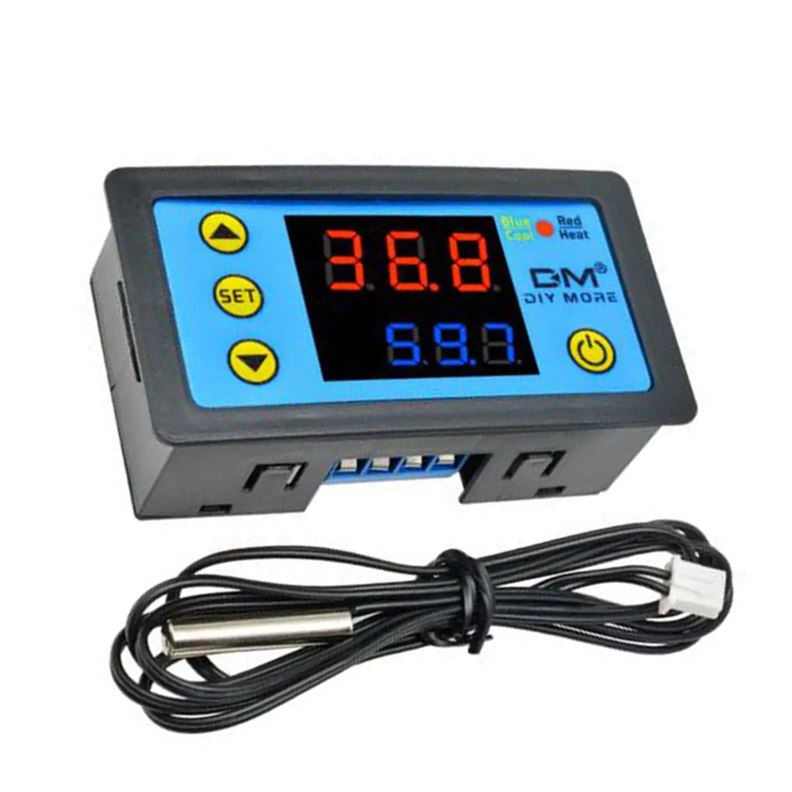 W3231 Digital Temperature Controller 220V Thermostat Regulator Heating Cooling Control Thermoregulator With Sensor
W3231 Digital Temperature Controller 220V Thermostat Regulator Heating Cooling Control Thermoregulator With Sensor