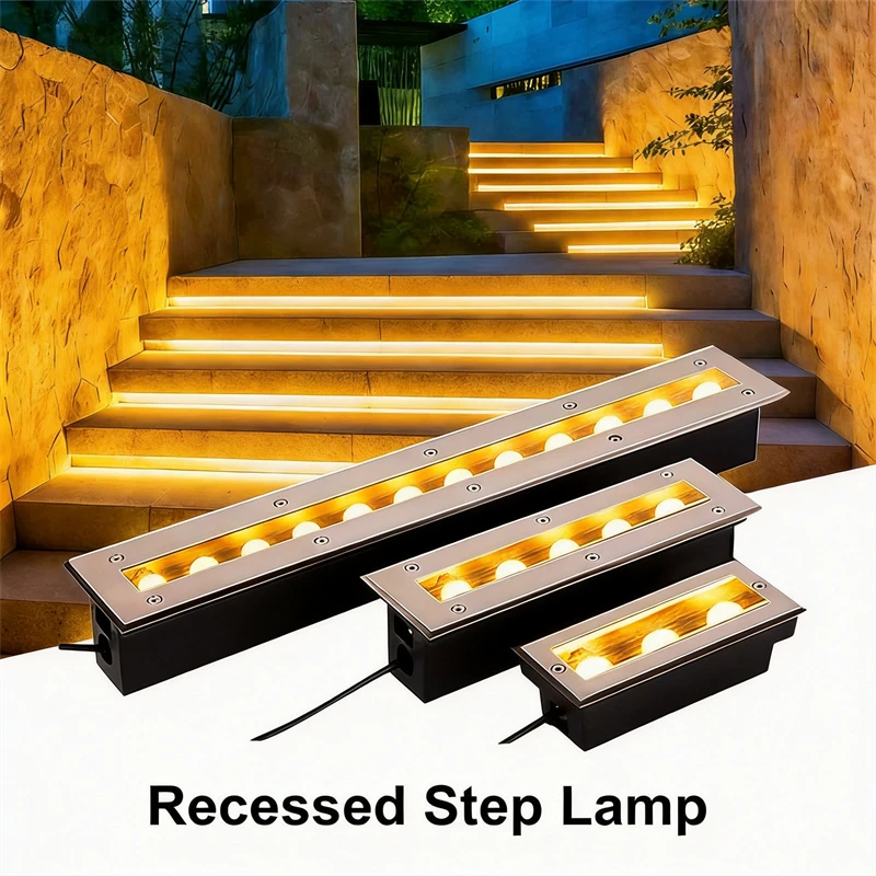 RGB Step Deck Terrace Underground Recessed Floor Lamp 6W/9W/12W Garden City Park Project Lighting Construction LED Floor Lamp
RGB Step Deck Terrace Underground Recessed Floor Lamp 6W/9W/12W Garden City Park Project Lighting Construction LED Floor Lamp