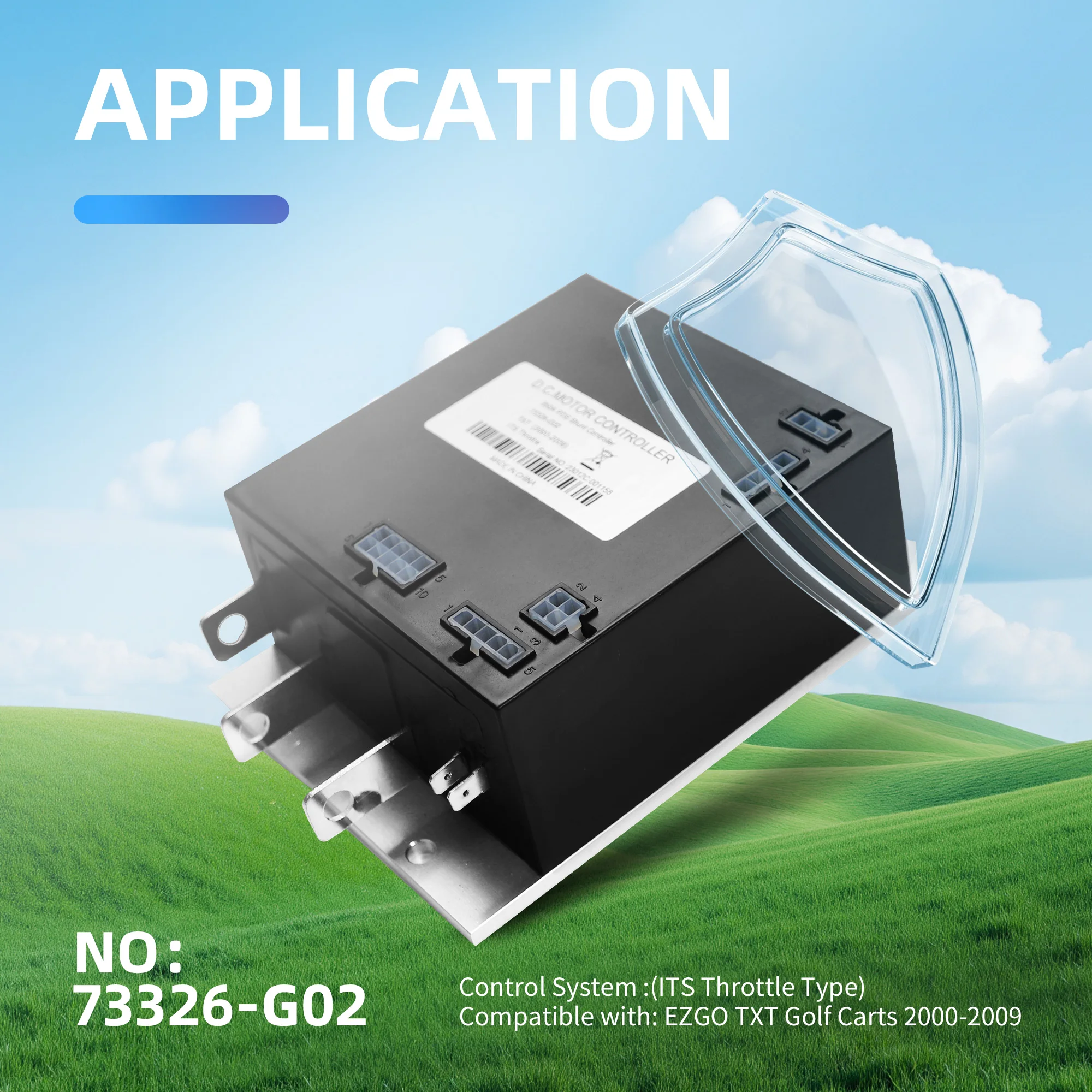 36V 350A PDS Motor Speed Controller for EZGO TXT 2000-2009 Golf Cart 1206MX 73326-G02 73326-G03
36V 350A PDS Motor Speed Controller for EZGO TXT 2000-2009 Golf Cart 1206MX 73326-G02 73326-G03