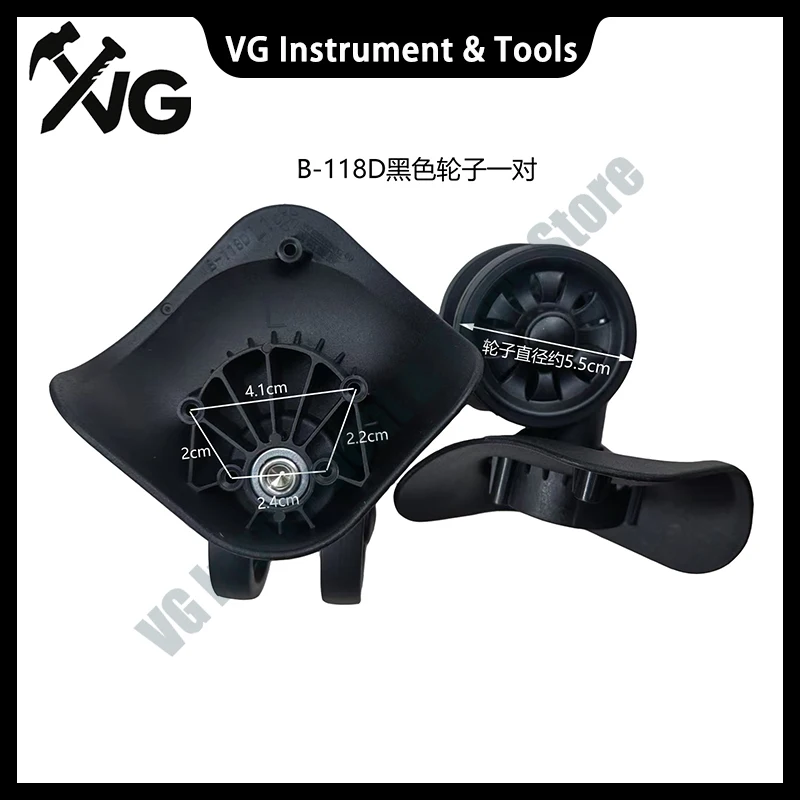 Suitable for Weiming Plastic B-118D Universal Wheel Luggage Wheel Replacement Trolley Box Repair Wheel Travel Luggage Wheel
Suitable for Weiming Plastic B-118D Universal Wheel Luggage Wheel Replacement Trolley Box Repair Wheel Travel Luggage Wheel