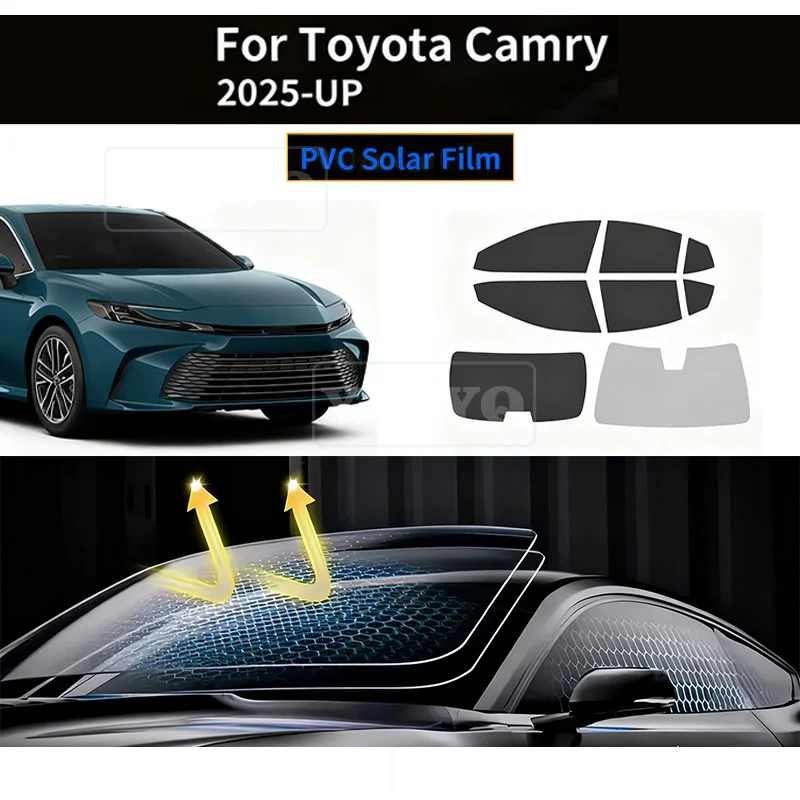For Toyota Camry 2025-up Car Side Rear Window Foil Accessories Film Glass Tint Explosion Solar Protection UV % Protector Film
For Toyota Camry 2025-up Car Side Rear Window Foil Accessories Film Glass Tint Explosion Solar Protection UV % Protector Film