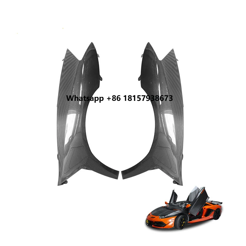2011+ Exterior Accessories Mud Guards for Lamborghini Aventador LP700 LP720 LP750 OEM Dry Carbon Fiber Side Fenders
2011+ Exterior Accessories Mud Guards for Lamborghini Aventador LP700 LP720 LP750 OEM Dry Carbon Fiber Side Fenders