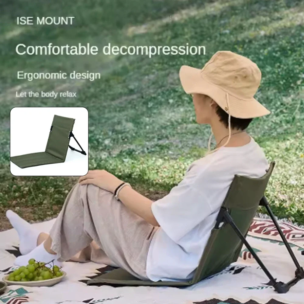 Foldable Camping Chair Outdoor Garden Park Single Lazy Chair Backrest Cushion Picnic Camping Folding Back Chair Beach Chairs
Foldable Camping Chair Outdoor Garden Park Single Lazy Chair Backrest Cushion Picnic Camping Folding Back Chair Beach Chairs