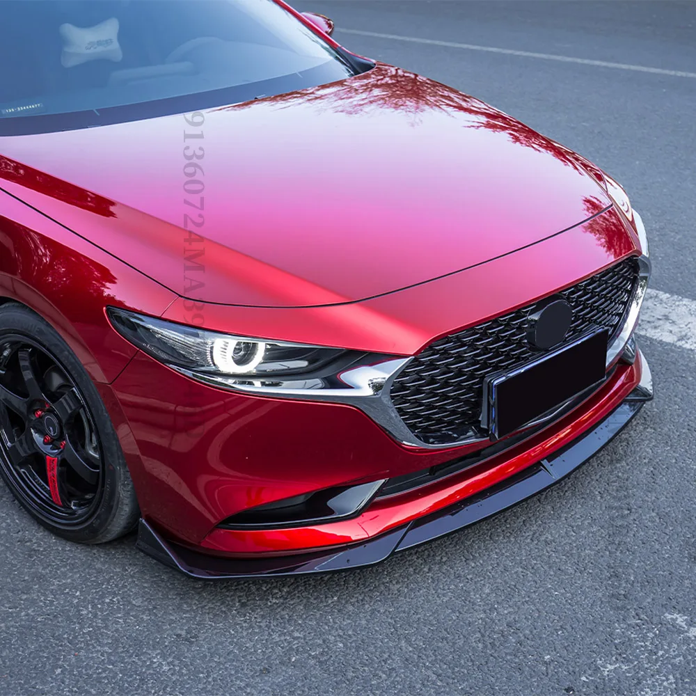 Глянцевый черный спойлер-диффузор переднего бампера для Mazda 3 Axela 2020-2022 Седан, защитная накладка, внешний спортивный стайлинг
Глянцевый черный спойлер-диффузор переднего бампера для Mazda 3 Axela 2020-2022 Седан, защитная накладка, внешний спортивный стайлинг