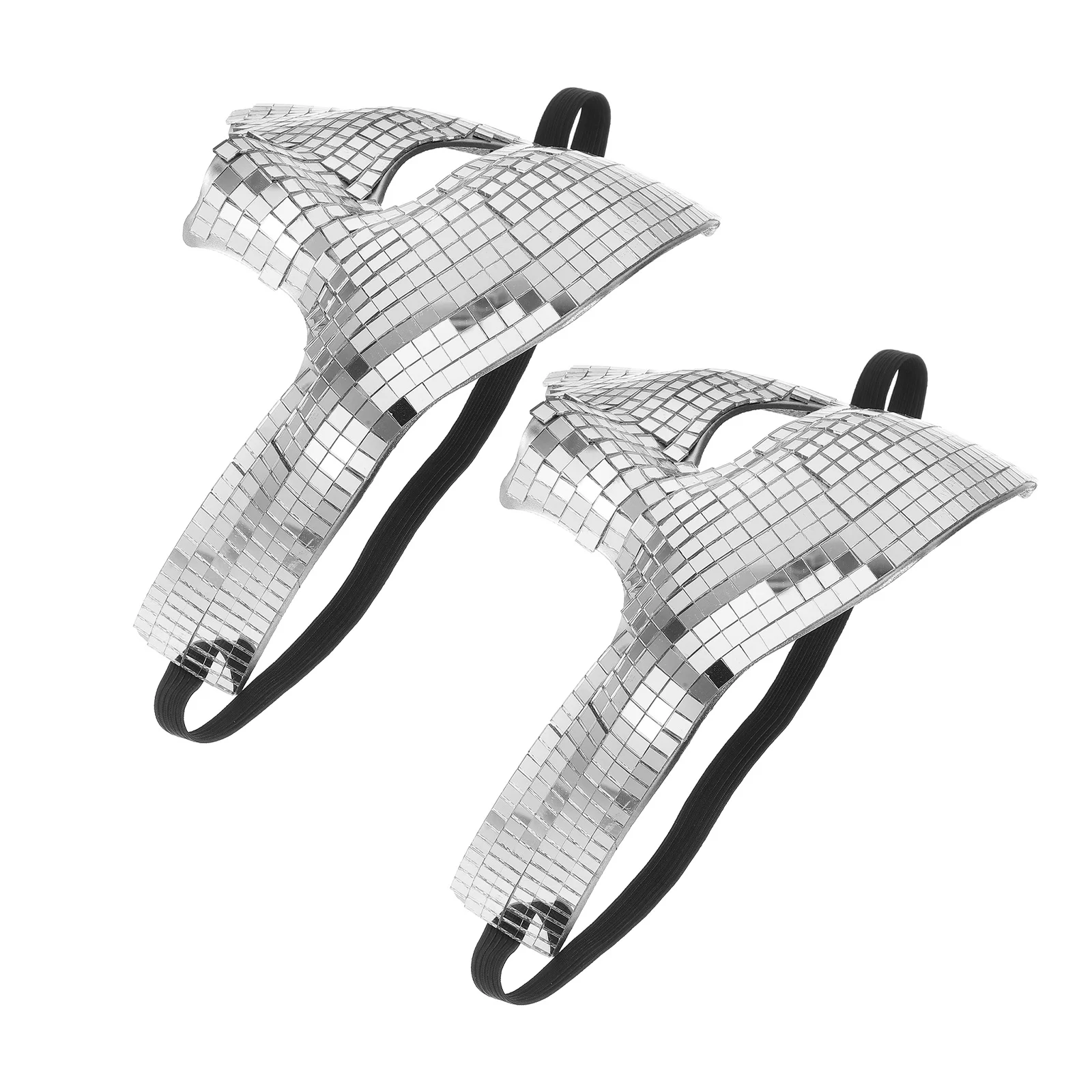 2Pcs Reflective Mirror Half Face Mask Disco Masquerade Mask Halloween Party Carnival Costume Party Face Masks Costume Props 
2Pcs Reflective Mirror Half Face Mask Disco Masquerade Mask Halloween Party Carnival Costume Party Face Masks Costume Props