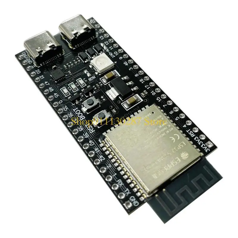 J1HC ESP32-S3-DevKit C N16R8 Development Board WiFi + Bluetooth- Cores Microcontroller Processor Integrated
J1HC ESP32-S3-DevKit C N16R8 Development Board WiFi + Bluetooth- Cores Microcontroller Processor Integrated