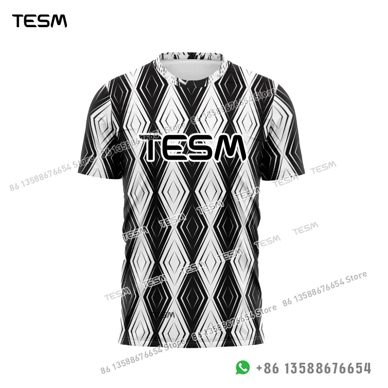 TESM Parent-Child Sports T-Shirts Summer Breathable Short-Sleeved Men Sublimation Printed Jerseys Couple T-Shirts Party Tops
TESM Parent-Child Sports T-Shirts Summer Breathable Short-Sleeved Men Sublimation Printed Jerseys Couple T-Shirts Party Tops