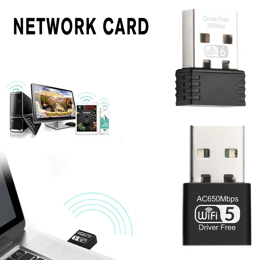 650 Мбит/с USB Wi-Fi адаптер двухдиапазонный 2,4/5,8 ГГц беспроводной внешний приемник RTL8811CU USB 2,0 Wi-Fi ключ для ПК/ноутбука/настольного компьютера Y2Y5
650 Мбит/с USB Wi-Fi адаптер двухдиапазонный 2,4/5,8 ГГц беспроводной внешний приемник RTL8811CU USB 2,0 Wi-Fi ключ для ПК/ноутбука/настольного компьютера Y2Y5