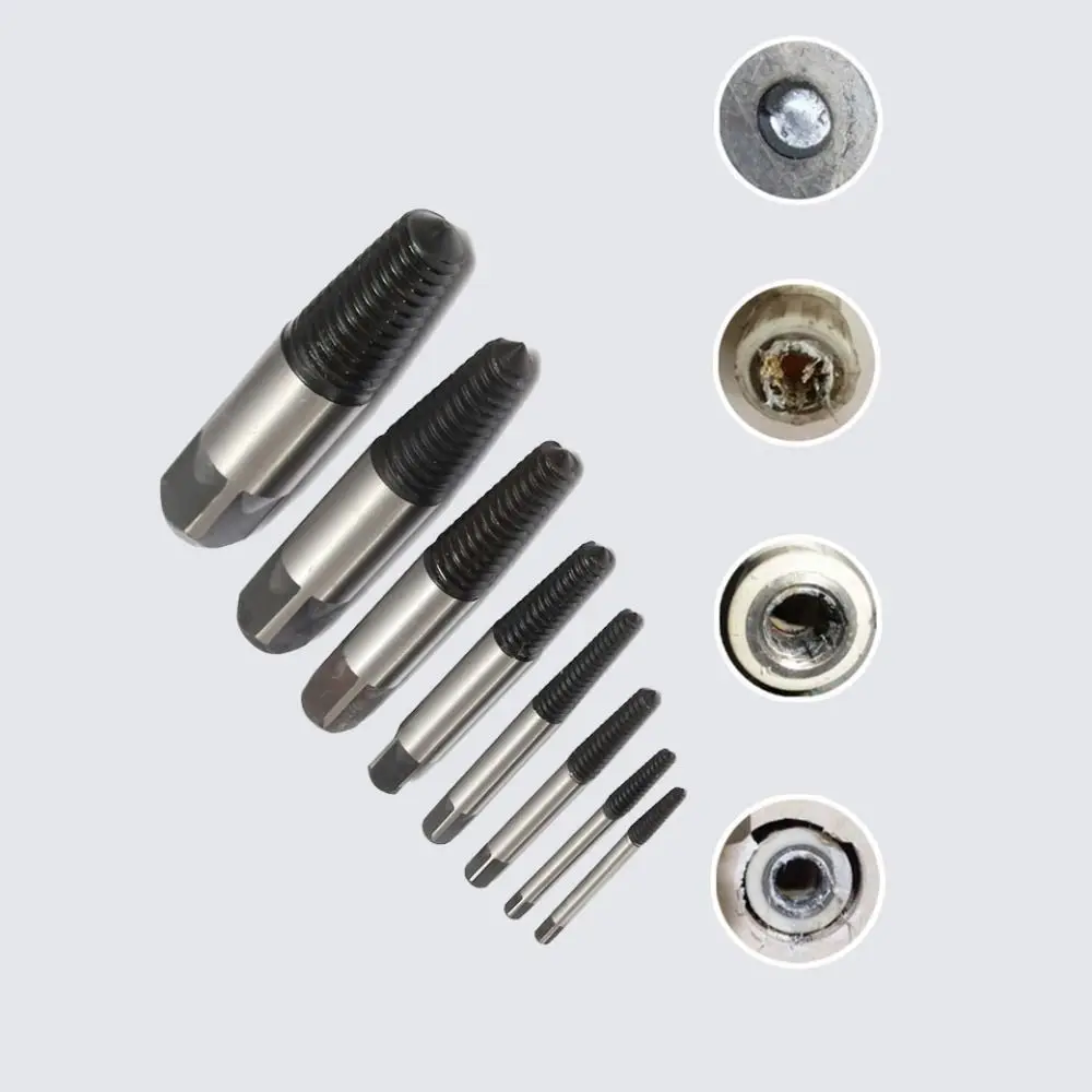 Multifunctional Screw Extractor Kit Easy Removal Powerful Claw Broken Screw Extractor Repair Compact Broken Bolt Remover
Multifunctional Screw Extractor Kit Easy Removal Powerful Claw Broken Screw Extractor Repair Compact Broken Bolt Remover