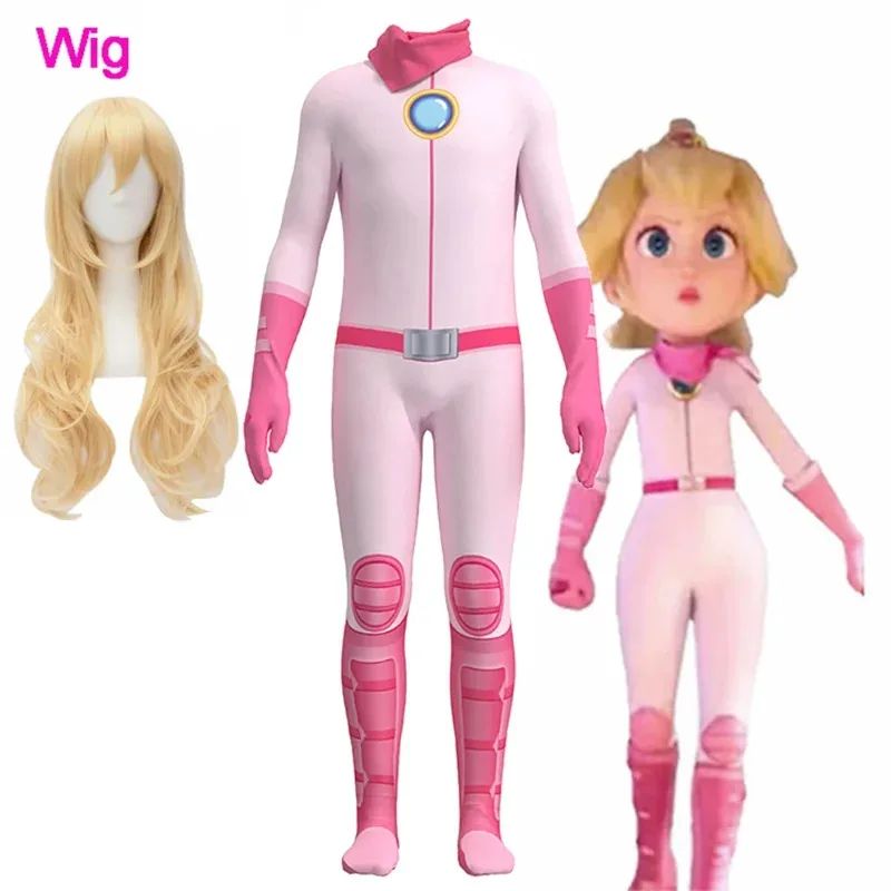 Принцесса Персик Косплей Детский Комбинезон Костюм Парик Super Luigi Bros Боди Ролевая Игра Наряд Для Женщин Девочек Хэллоуин День Рождения
Принцесса Персик Косплей Детский Комбинезон Костюм Парик Super Luigi Bros Боди Ролевая Игра Наряд Для Женщин Девочек Хэллоуин День Рождения