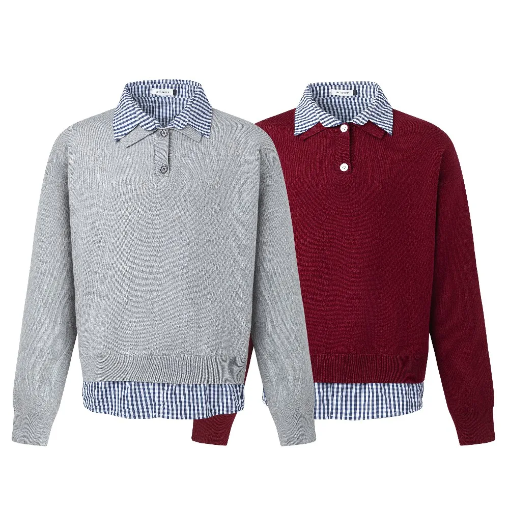 Fade-2-pieces Patchwork Designer Business Office Kintwears Oversize Sweaters for Women Men Trendy Winter Fall Pullover Coats
Fade-2-pieces Patchwork Designer Business Office Kintwears Oversize Sweaters for Women Men Trendy Winter Fall Pullover Coats