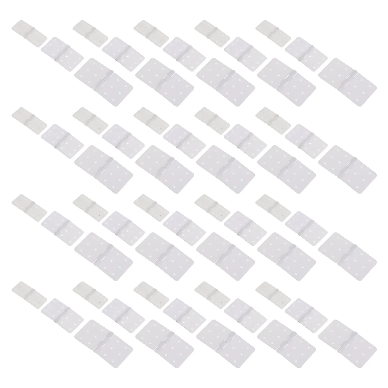 60Pcs Rc Airplane Hinge Accessories High-Precision Plastic Pinned Hinges Fixed Wing Replacement Parts for Rc Aircraft
60Pcs Rc Airplane Hinge Accessories High-Precision Plastic Pinned Hinges Fixed Wing Replacement Parts for Rc Aircraft