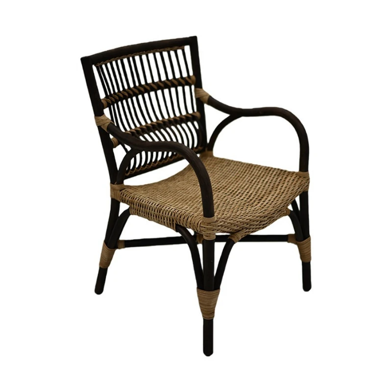 Chinese classical retro tea room balcony leisure host and guest chair
Chinese classical retro tea room balcony leisure host and guest chair