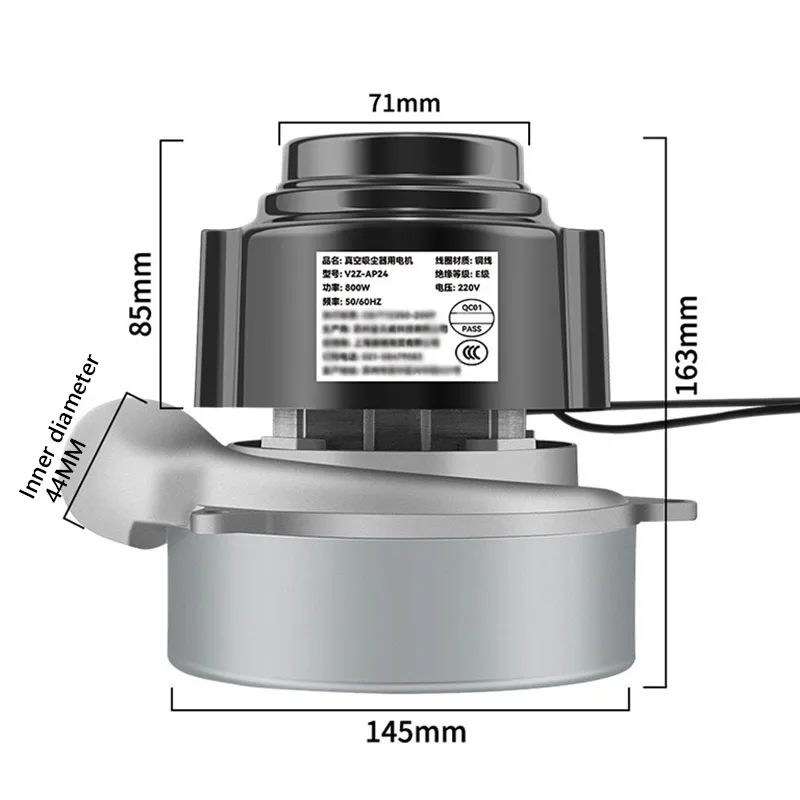V2Z-AP24 Dust-Free Saw Vacuum Cleaner Motor Assembly Accessories Special Push Table Saw Rotor Fan Motor
V2Z-AP24 Dust-Free Saw Vacuum Cleaner Motor Assembly Accessories Special Push Table Saw Rotor Fan Motor
