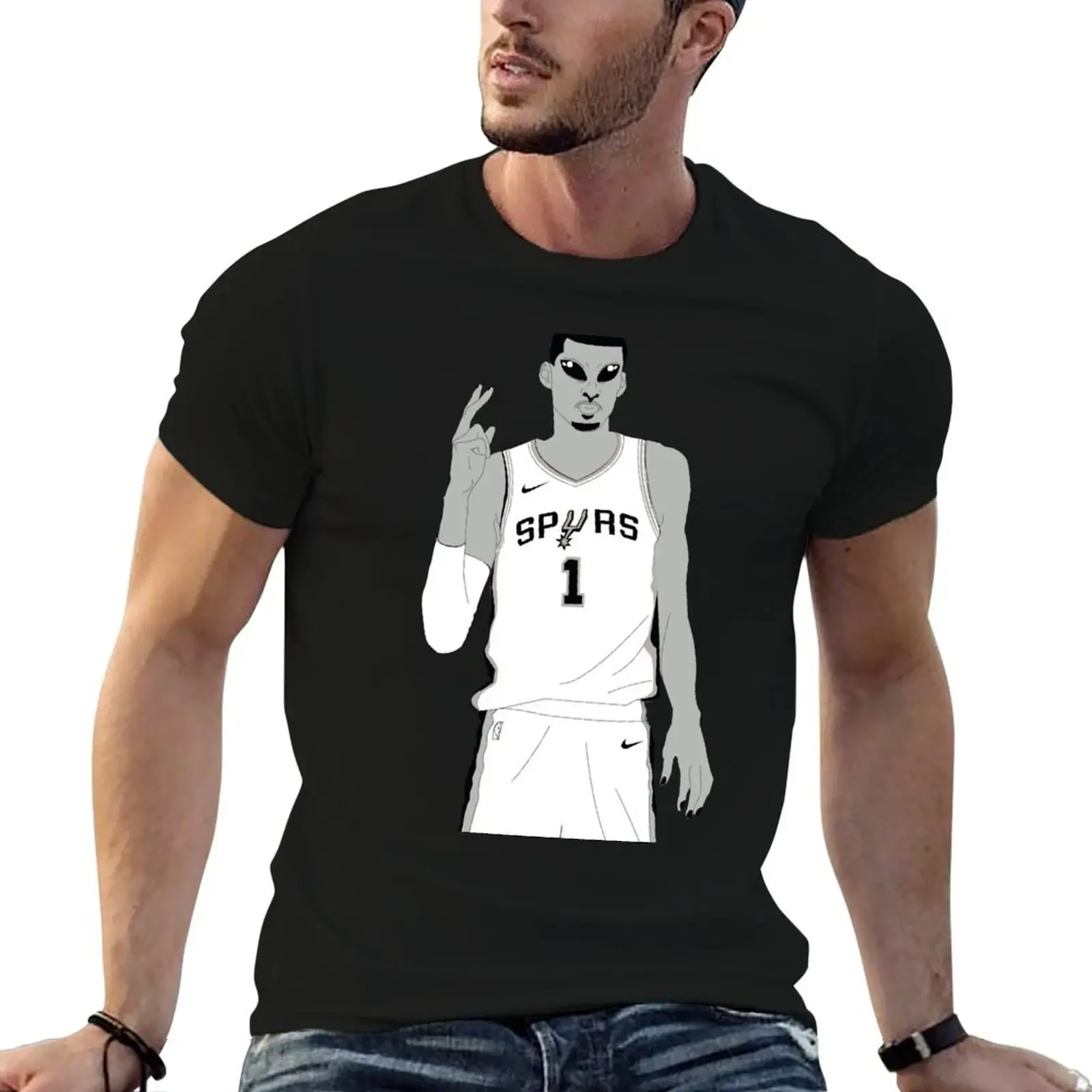 Wemby The Alien T-Shirt summer 2025 sports fans affliction shirts Blouse anime shirts men
Wemby The Alien T-Shirt summer 2025 sports fans affliction shirts Blouse anime shirts men