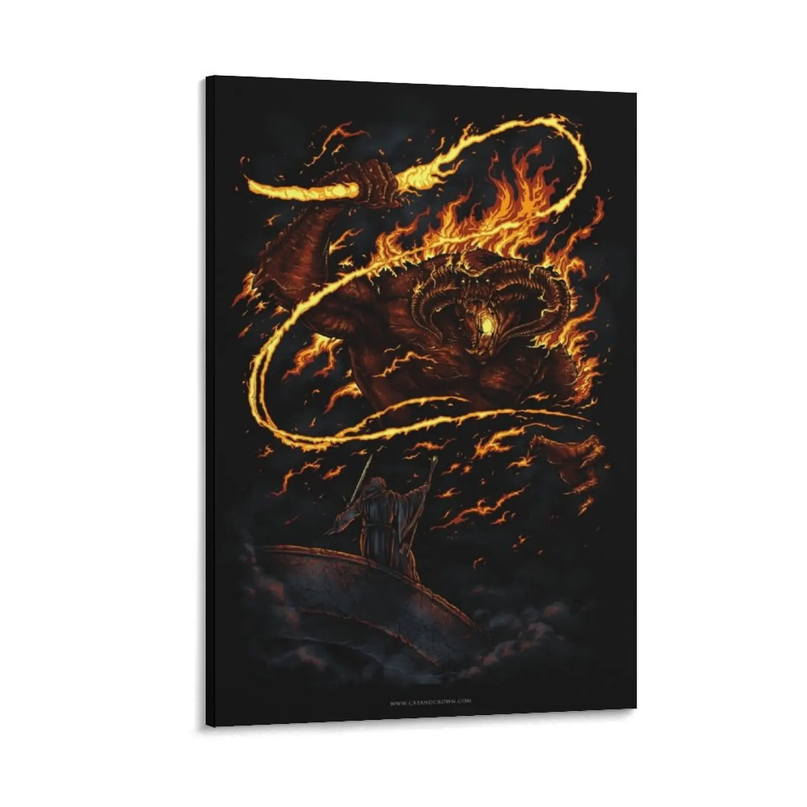 Durins Bane Canvas Painting Decorative painting for bedroom Wall decoration frame home decoration accessories
Durins Bane Canvas Painting Decorative painting for bedroom Wall decoration frame home decoration accessories