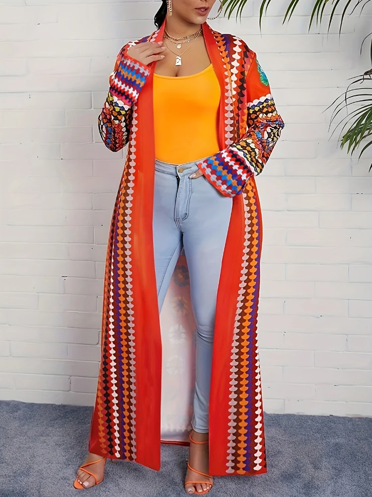 LW Vintage Trench Coats Women 2025 Spring New Casual Long Outerwear Lady Fashion Loose Cardigan Bohemian Print Jackets Female
LW Vintage Trench Coats Women 2025 Spring New Casual Long Outerwear Lady Fashion Loose Cardigan Bohemian Print Jackets Female