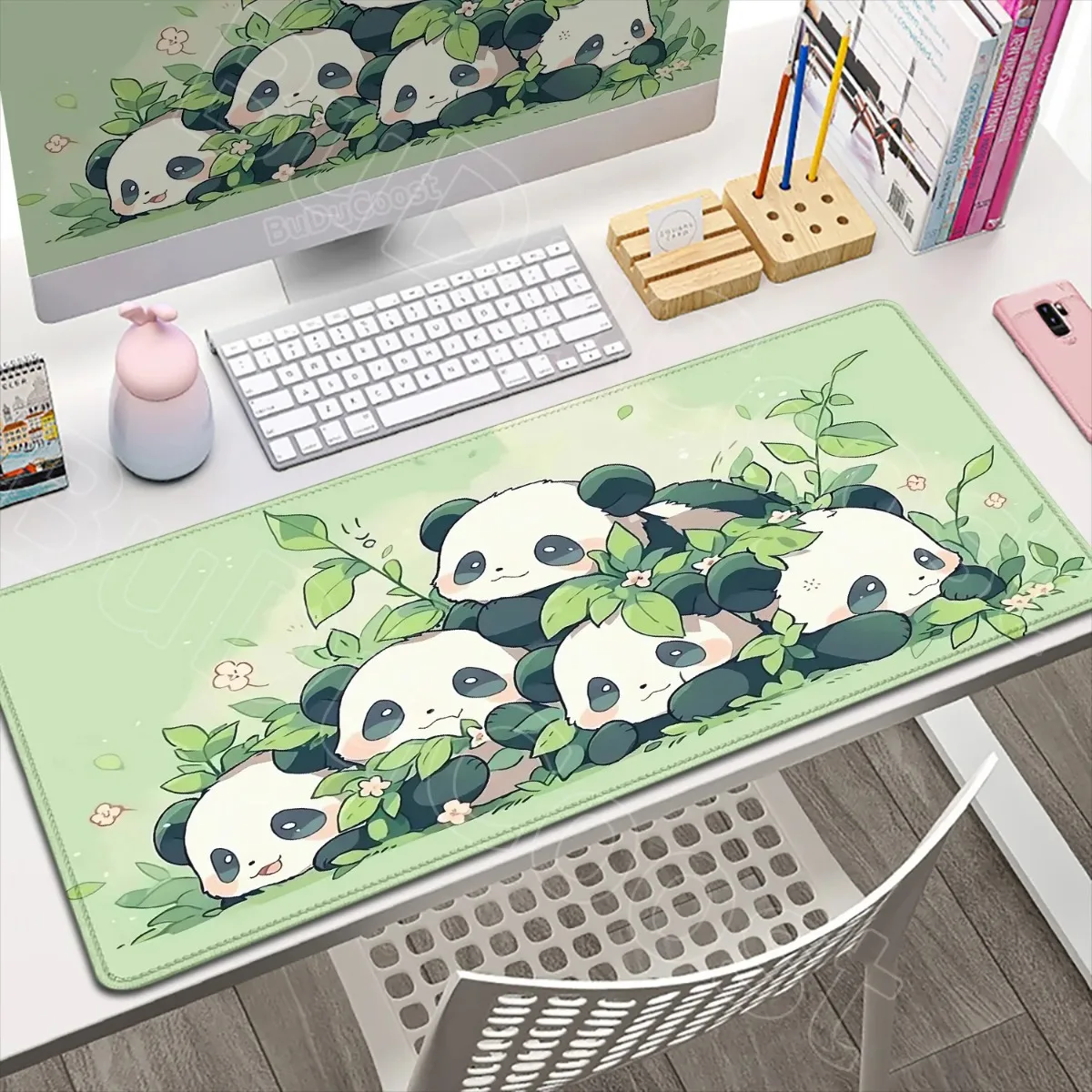 HD Cute Cartoon Panda Gaming Mouse Pad Non-Slip Extended Desk Mat Waterproof Keyboard Pad for Laptop PC Home Office Decor
HD Cute Cartoon Panda Gaming Mouse Pad Non-Slip Extended Desk Mat Waterproof Keyboard Pad for Laptop PC Home Office Decor