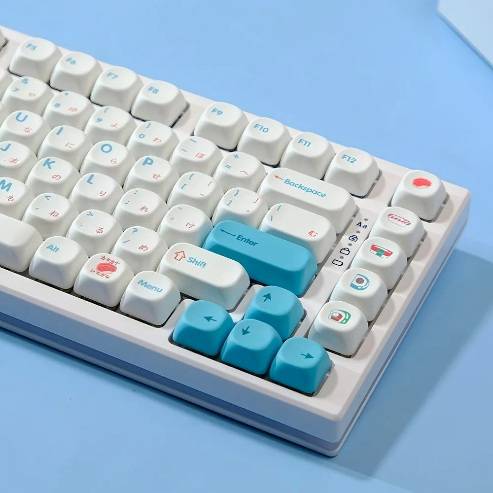 Sushi Keycaps Simple White MOA Small Full Set PBT 138 Keys Heat Sublimation for 60/84/98/108 Mechanical Keyboards
Sushi Keycaps Simple White MOA Small Full Set PBT 138 Keys Heat Sublimation for 60/84/98/108 Mechanical Keyboards