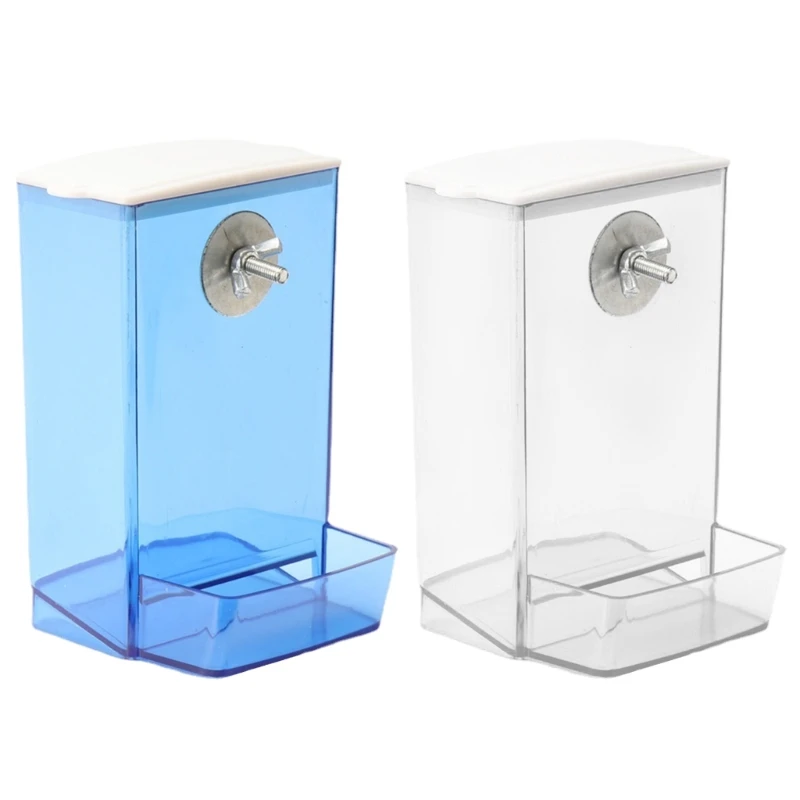 E15D Anti-spill Bird Feeding Bowl Parrots Feed Container Cockatiels Feeding Box
E15D Anti-spill Bird Feeding Bowl Parrots Feed Container Cockatiels Feeding Box