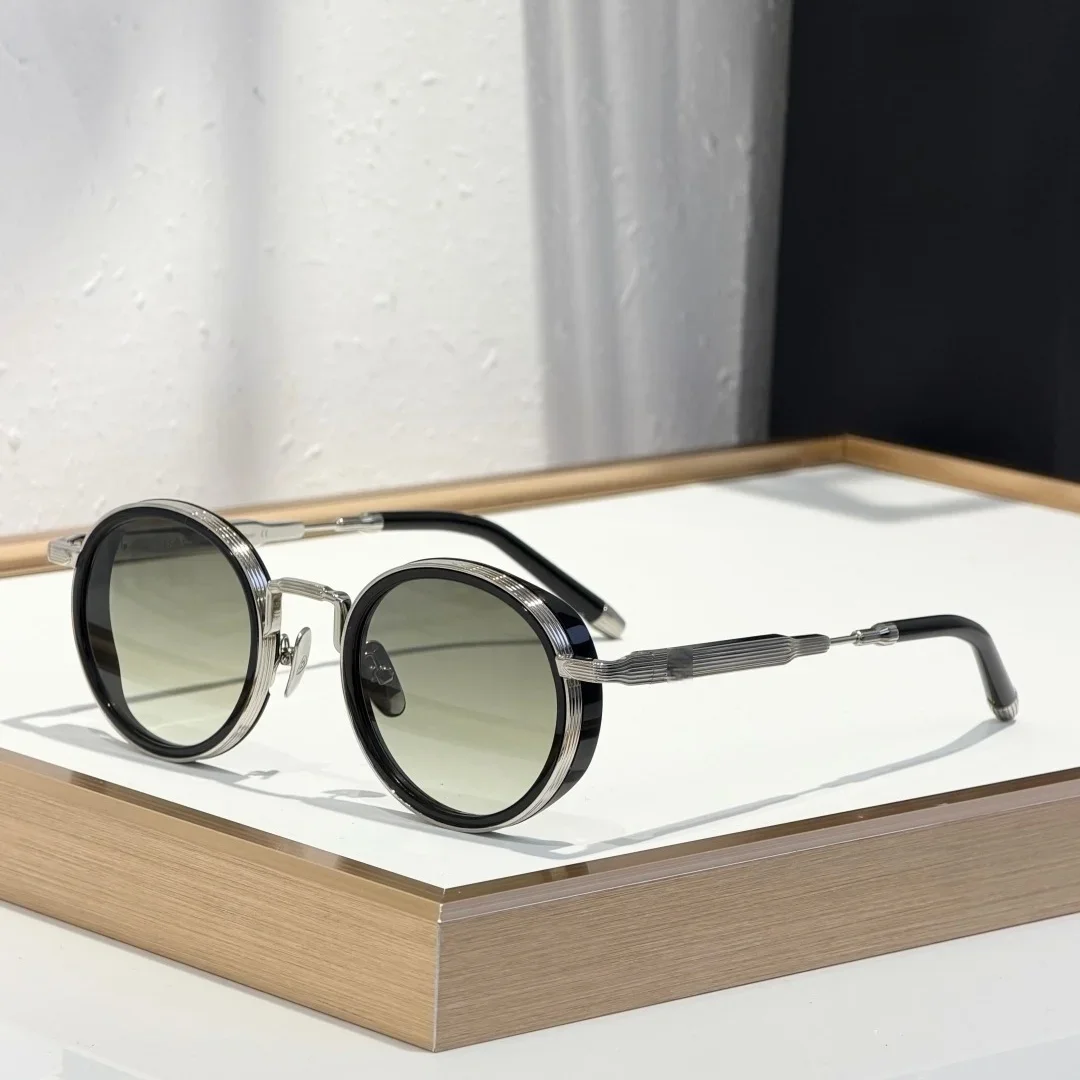 MAY THE BOULEVARD II 47-24 Top Quality Mens Sunglasses for Women Retro Trend Luxury Acetate UV400 Designer Sunglasses Frame
MAY THE BOULEVARD II 47-24 Top Quality Mens Sunglasses for Women Retro Trend Luxury Acetate UV400 Designer Sunglasses Frame