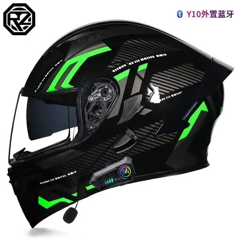 Motorcycle Helmets Double Visors Modular Flip Up Helmet Approved Full Face Casque Moto Racing Casco Abatible Para Moto
Motorcycle Helmets Double Visors Modular Flip Up Helmet Approved Full Face Casque Moto Racing Casco Abatible Para Moto