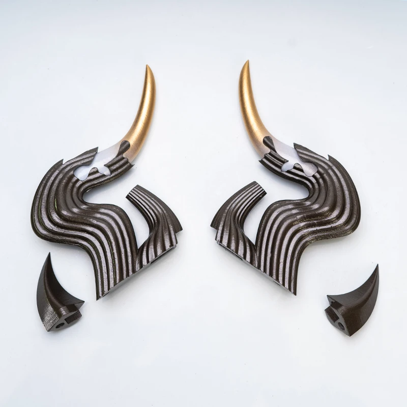 Arknights Chongyue Cosplay Horns Prop Headwear Horn Hair Clip Head Accessories Role Play Accessory Halloween Party Carnival
Arknights Chongyue Cosplay Horns Prop Headwear Horn Hair Clip Head Accessories Role Play Accessory Halloween Party Carnival
