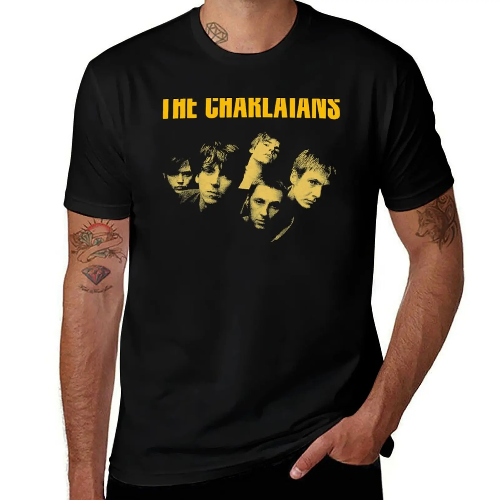 The Charlatans T-Shirt t shirts for man slim fit men t shirt cotton 100% T-Shirt
The Charlatans T-Shirt t shirts for man slim fit men t shirt cotton 100% T-Shirt