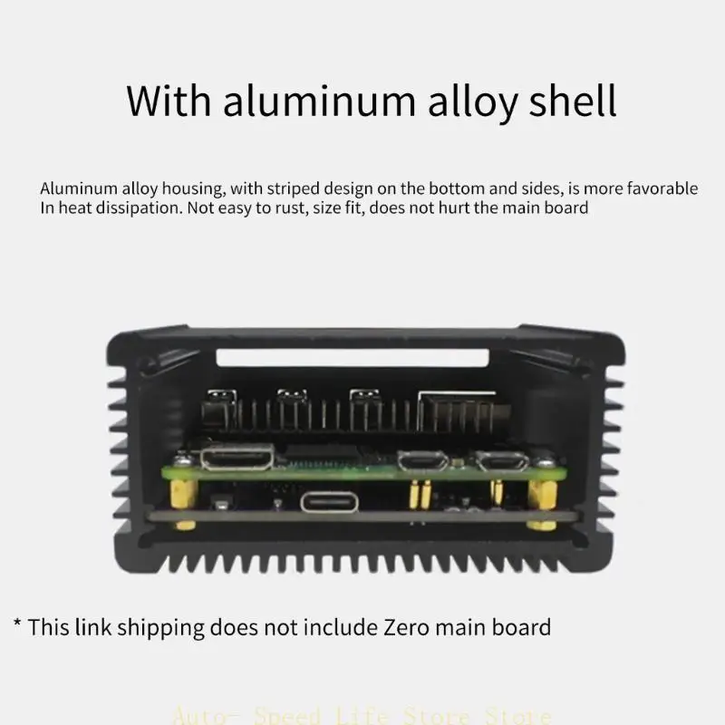 02DA 3 Port USB HUB and Ethernet Expansion Board Aluminum Case for RaspberryPiZW
02DA 3 Port USB HUB and Ethernet Expansion Board Aluminum Case for RaspberryPiZW