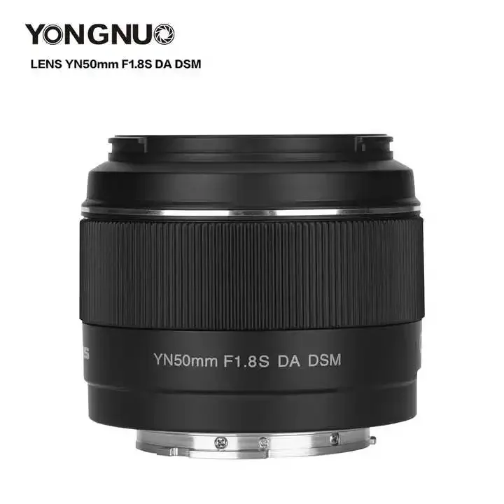 Yongnuo YN50mm F1.8S DA DSM Camera Lenses 50mm for E-mount Auto Focus(AF/MF) for Automatic Frame
Yongnuo YN50mm F1.8S DA DSM Camera Lenses 50mm for E-mount Auto Focus(AF/MF) for Automatic Frame