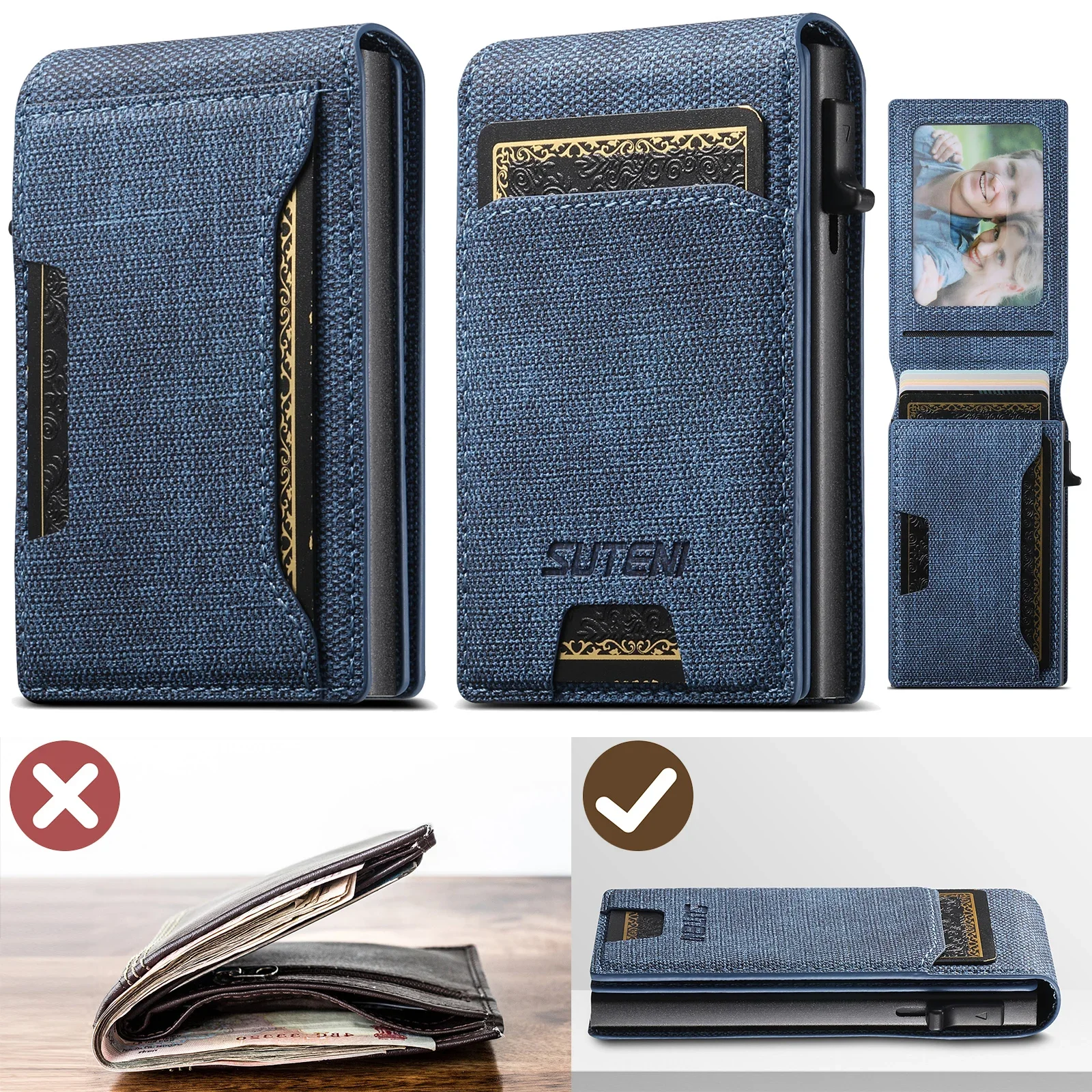 High Qualityn Business Sle Retro Leather Card Holder for Iphone 17 Samsung S25 Wallet Large Capacity Can Hold 1-12 Cards 1 Photo
High Qualityn Business Sle Retro Leather Card Holder for Iphone 17 Samsung S25 Wallet Large Capacity Can Hold 1-12 Cards 1 Photo