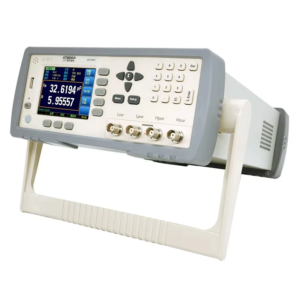AT3816A Precision LCR Meter 200kHz Digital Inductance Capacitance Resistance Tester
AT3816A Precision LCR Meter 200kHz Digital Inductance Capacitance Resistance Tester