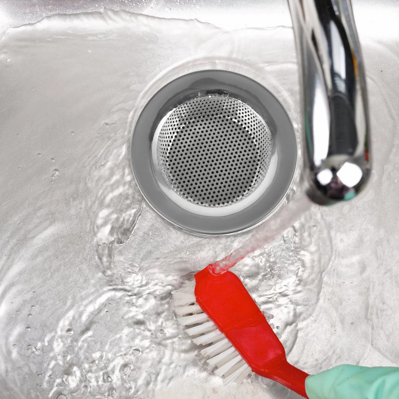 1Set Stainless Steel Garbage Disposal Stopper and Strainer Set Kitchen Sink Drain Guard Anti Clog Splash Proof Easy Clean
1Set Stainless Steel Garbage Disposal Stopper and Strainer Set Kitchen Sink Drain Guard Anti Clog Splash Proof Easy Clean