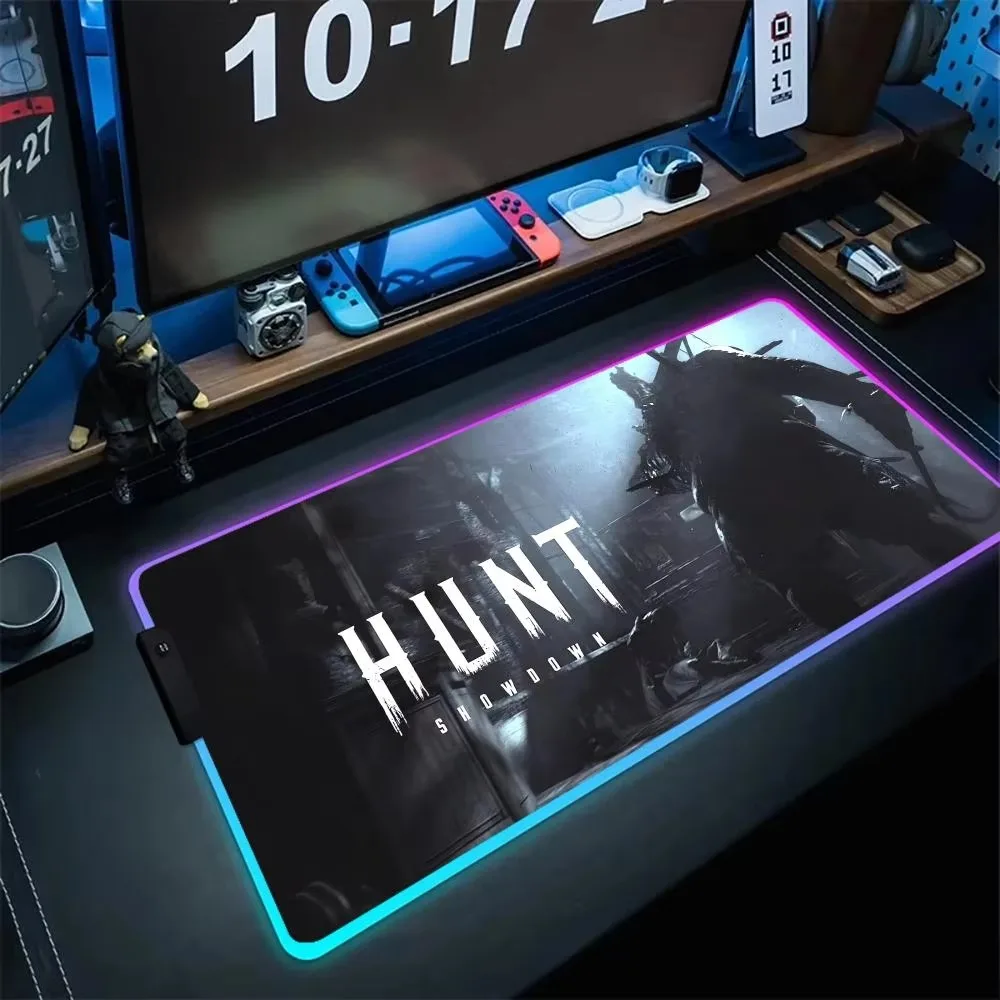 H_hunt S_showdown RGB Mouse Pad Pc Setup Accessories LED Keyboards Gamers Decoracion Desk Mat Large Luminous Desk Offices Mat
H_hunt S_showdown RGB Mouse Pad Pc Setup Accessories LED Keyboards Gamers Decoracion Desk Mat Large Luminous Desk Offices Mat