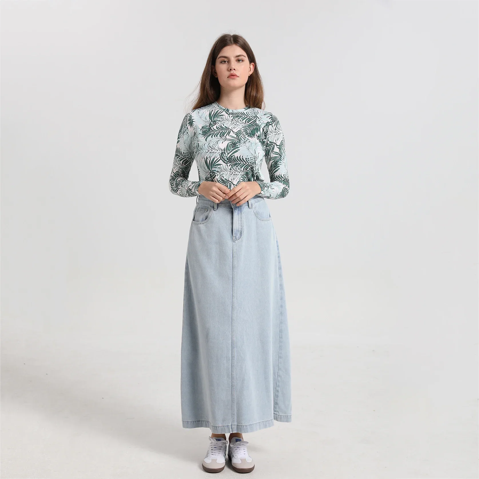 AP Printing Tee Stretchy Modal Jersey Fabric 2025 Spring Summer Women Wrap T-shirt Can Matched White Muslin Strap Dress
AP Printing Tee Stretchy Modal Jersey Fabric 2025 Spring Summer Women Wrap T-shirt Can Matched White Muslin Strap Dress