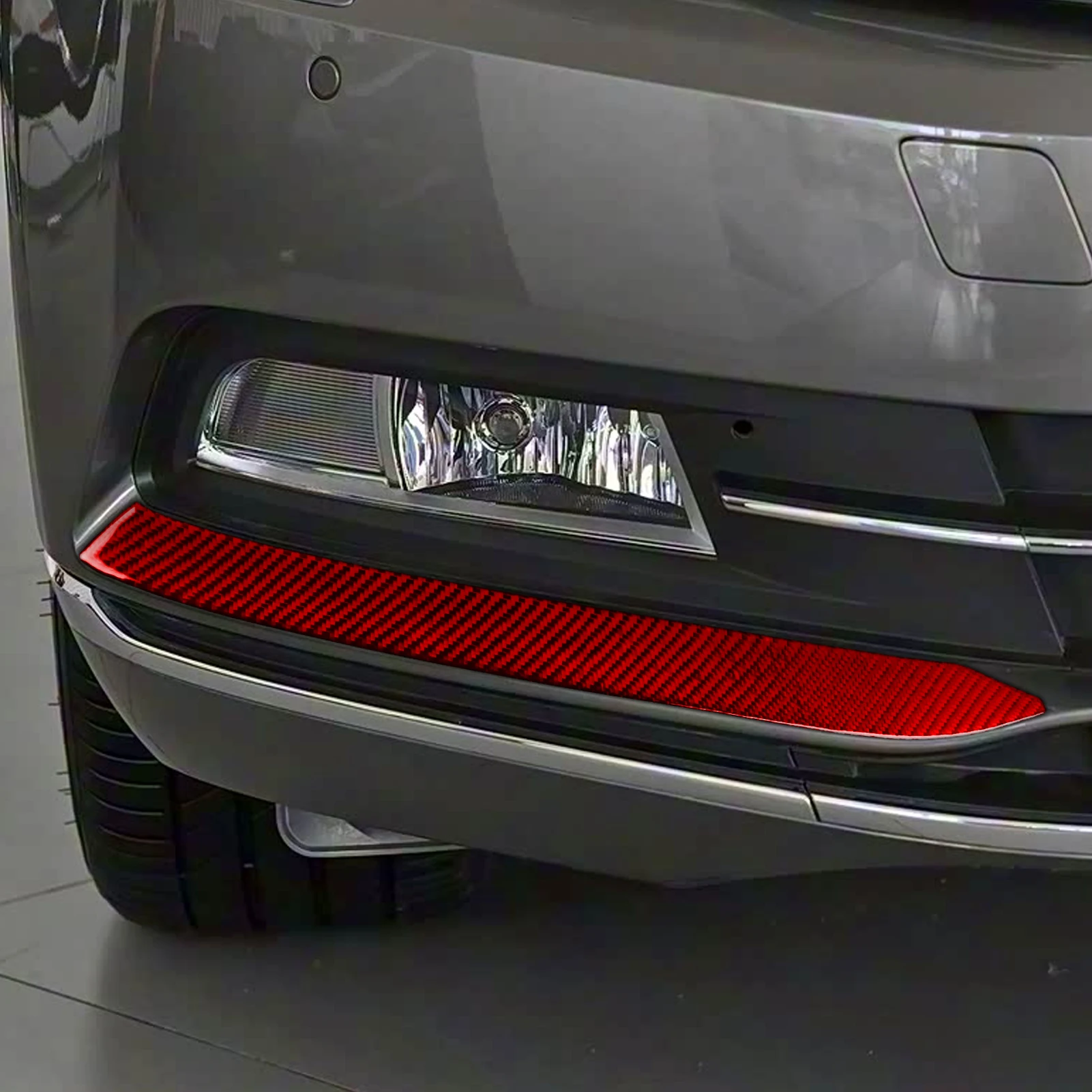 Real Soft Carbon Fiber Car Front Bumper Fog Light Panel Exterior Decor Accessories Sticker FOR Volkswagen Magotan/CC 2017-2024
Real Soft Carbon Fiber Car Front Bumper Fog Light Panel Exterior Decor Accessories Sticker FOR Volkswagen Magotan/CC 2017-2024