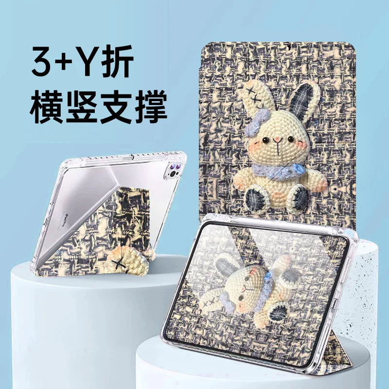 For iPad A16 Case 2025 11th 3+Y Fold Stand Tablet Cases With Pencil Holder For iPad 9/8/7th Gen Funda For iPad 10th Gen Case
For iPad A16 Case 2025 11th 3+Y Fold Stand Tablet Cases With Pencil Holder For iPad 9/8/7th Gen Funda For iPad 10th Gen Case