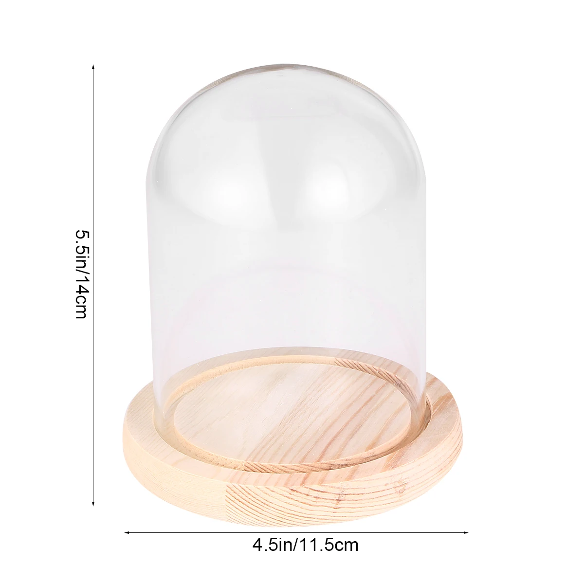 10x14cm Preserved Flower Glass Cover Transparent Display Case Bamboo Container DIY Craft Storage Solution Glass Dome
10x14cm Preserved Flower Glass Cover Transparent Display Case Bamboo Container DIY Craft Storage Solution Glass Dome