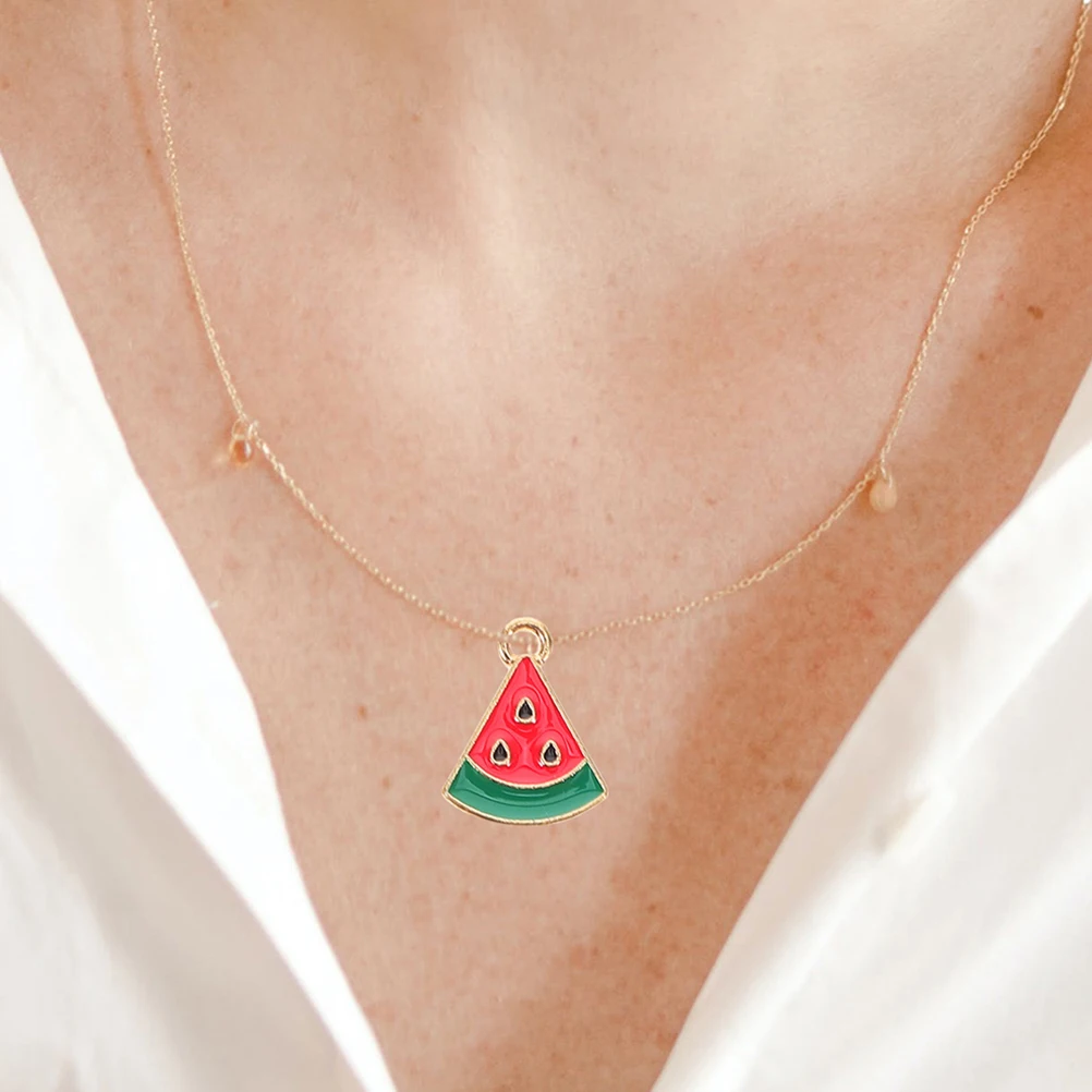 10 Pcs Watermelon Pendant Zinc Alloy Charms Colorful Mini Studs Bag Accessories Jewelry Making Pendants Food Earring Charms
10 Pcs Watermelon Pendant Zinc Alloy Charms Colorful Mini Studs Bag Accessories Jewelry Making Pendants Food Earring Charms