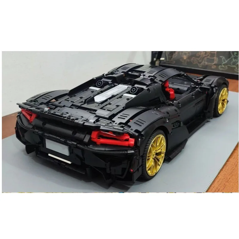 MOC-172169 Черный культовый суперкар 90-х годов, гоночная кирпичная модель 3981, деталиMOC, креативные строительные блоки для мальчиков и детей на день рождения, игрушка в подарок 
MOC-172169 Черный культовый суперкар 90-х годов, гоночная кирпичная модель 3981, деталиMOC, креативные строительные блоки для мальчиков и детей на день рождения, игрушка в подарок