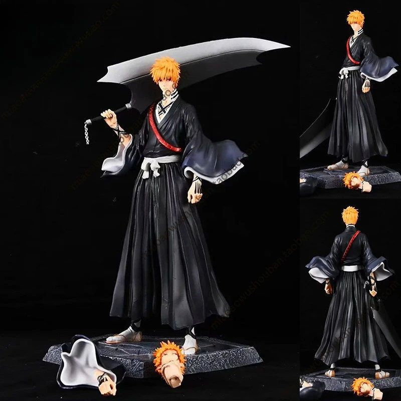 32cm Bleach Anime Figure Kurosaki Ichigo Action Figure Aizen Sousuke/Hitsugaya Toushirou Figurine PVC Model Collection Toy Gifts
32cm Bleach Anime Figure Kurosaki Ichigo Action Figure Aizen Sousuke/Hitsugaya Toushirou Figurine PVC Model Collection Toy Gifts