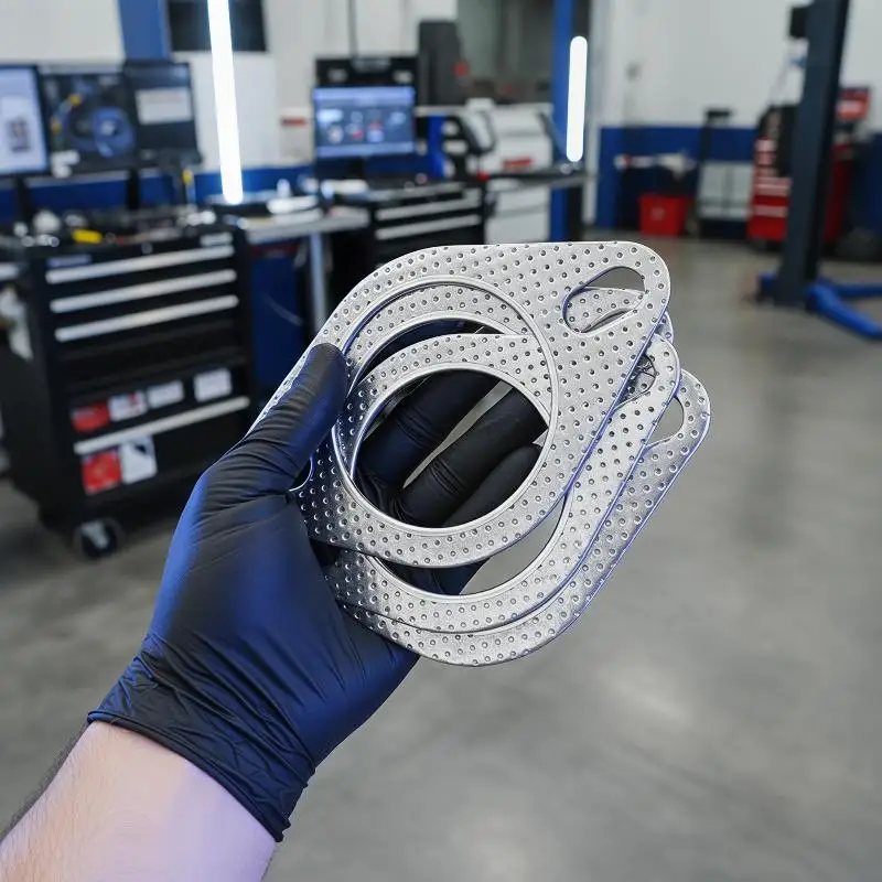 1Pc High Temp Reinforced Exhaust Flange Gasket Universal For Car Sealing Pad
1Pc High Temp Reinforced Exhaust Flange Gasket Universal For Car Sealing Pad