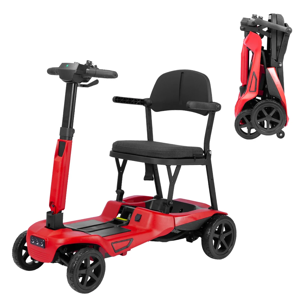 New Arrival Lightweight Portable Foldable Mobility Scooter Elderly Easy Folding Two Battery 45KM Long Range Handicapped Scooter
New Arrival Lightweight Portable Foldable Mobility Scooter Elderly Easy Folding Two Battery 45KM Long Range Handicapped Scooter