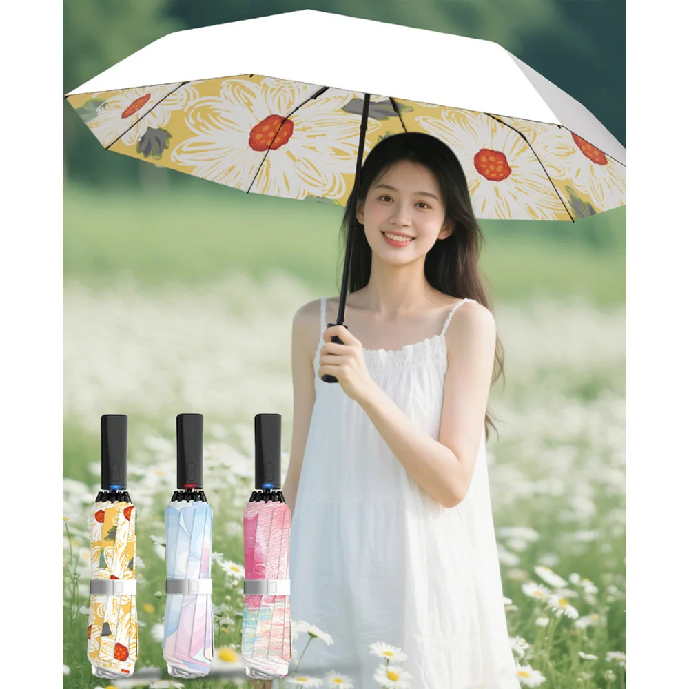 8 Bone,Electric smart Umbrella Business Strong And Durable Wind-resistant Umbrella Anti-UV Sunscreen Umbrella Women's Sunny
8 Bone,Electric smart Umbrella Business Strong And Durable Wind-resistant Umbrella Anti-UV Sunscreen Umbrella Women's Sunny