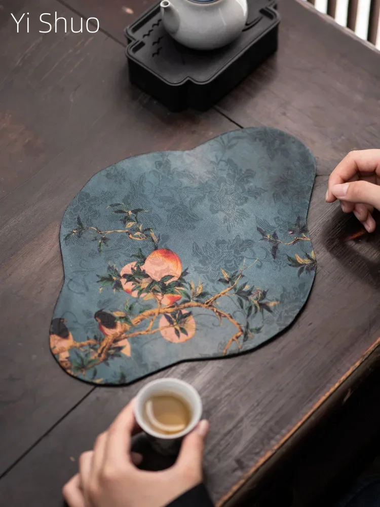 Xiangyun Yarn National Style Retro Tea Mat Fabric Teapot Mat Zen Mat Tea Set Tea Ceremony Utensils
Xiangyun Yarn National Style Retro Tea Mat Fabric Teapot Mat Zen Mat Tea Set Tea Ceremony Utensils