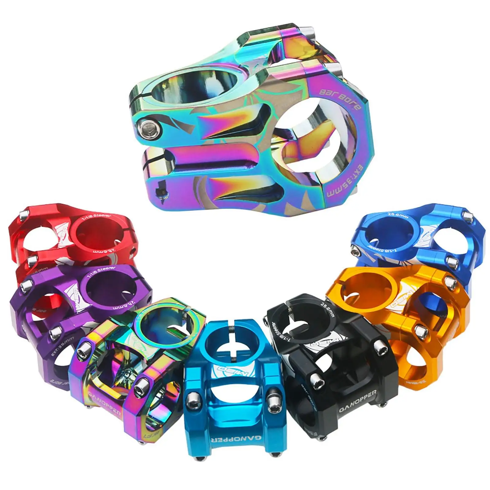 CNC Forged Aluminum Handlebar Stem 31.8mm Clamp Bicycle Riser for MTB BMX Road Bike Cycling Upgrades
CNC Forged Aluminum Handlebar Stem 31.8mm Clamp Bicycle Riser for MTB BMX Road Bike Cycling Upgrades